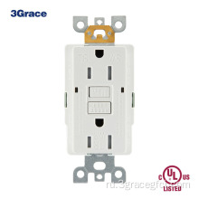 Самопроверка GFI Outlet 15AMP светодиодный индикатор